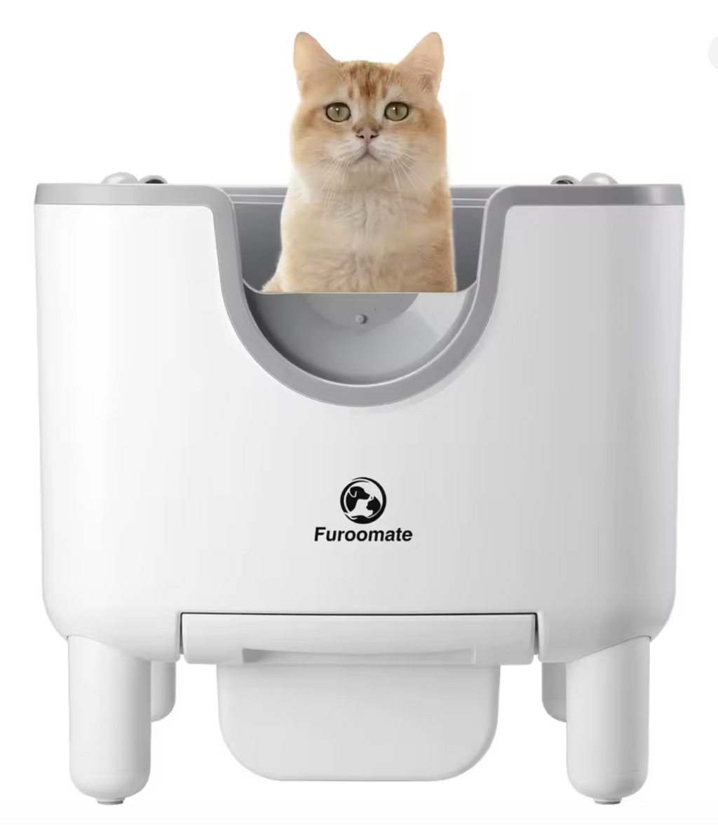 Furoomate F6 Self-Cleaning Cat Litter Box – Automatic, Odor-Free
