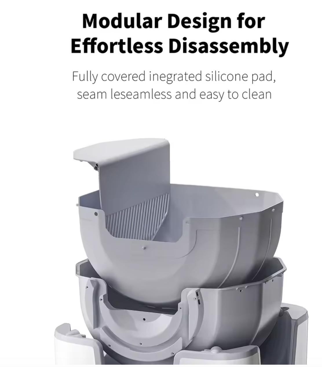 Furoomate F6 Self-Cleaning Cat Litter Box – Automatic, Odor-Free